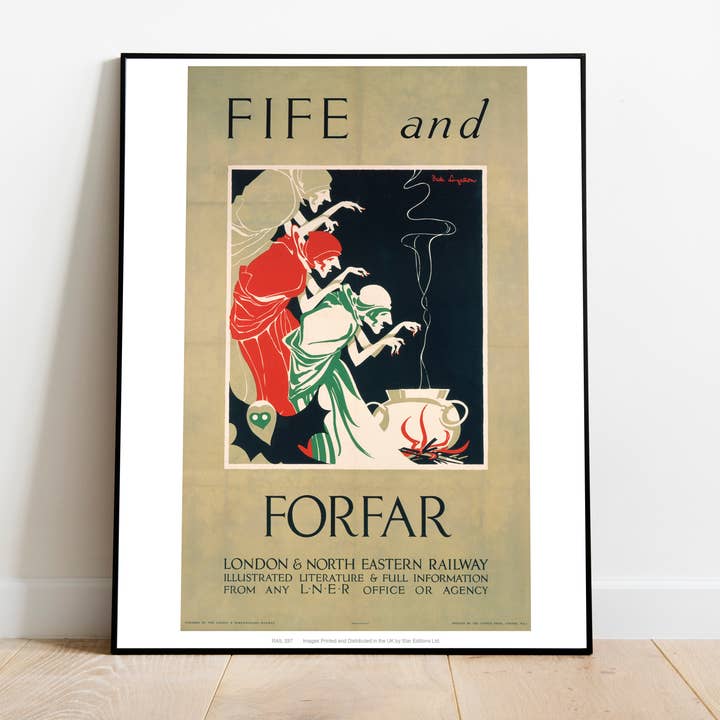 Star Editions - Wholesale Art Print - Fife An Forfar - 11X14” Premium Art Print1