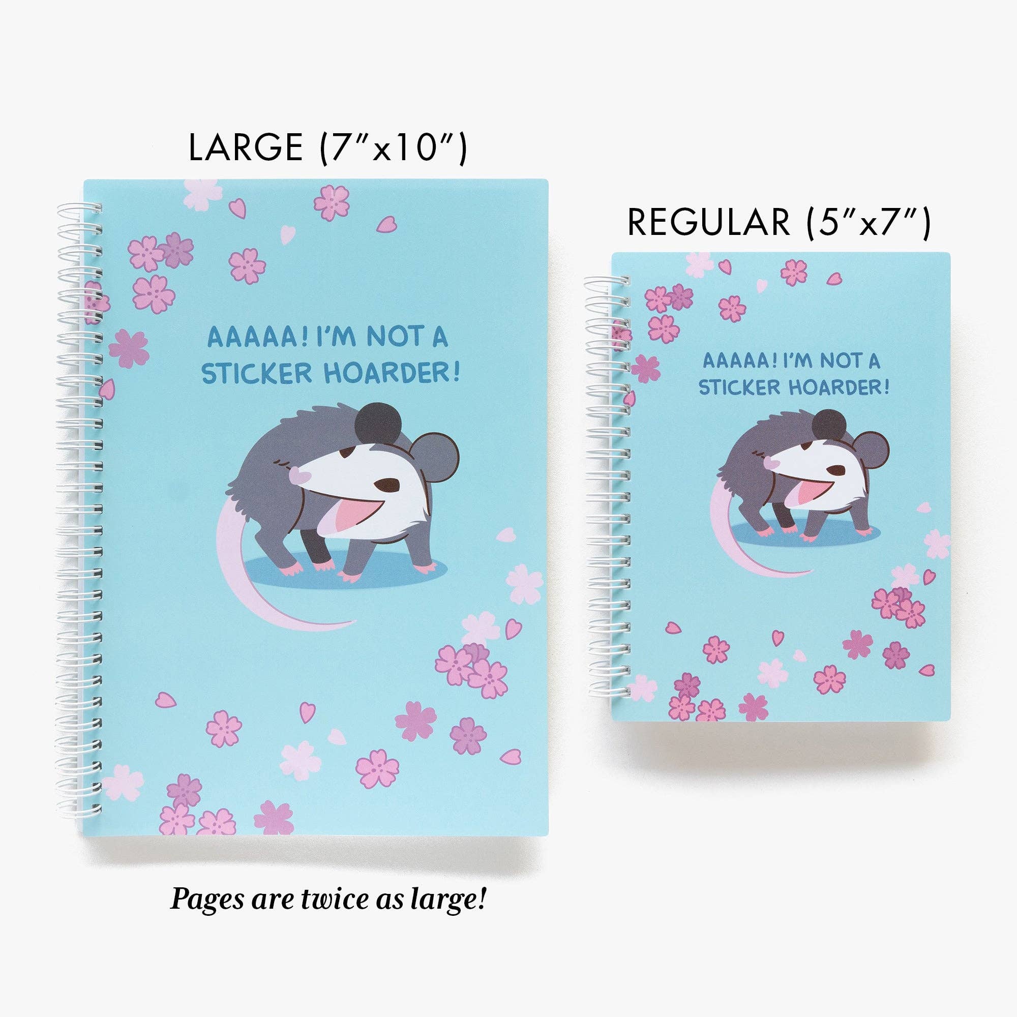 Geoffrey Siu Art LLC - Wholesale Photo Album - MD It's My Trash Not Yours Raccoon Reusable Sticker Book3
