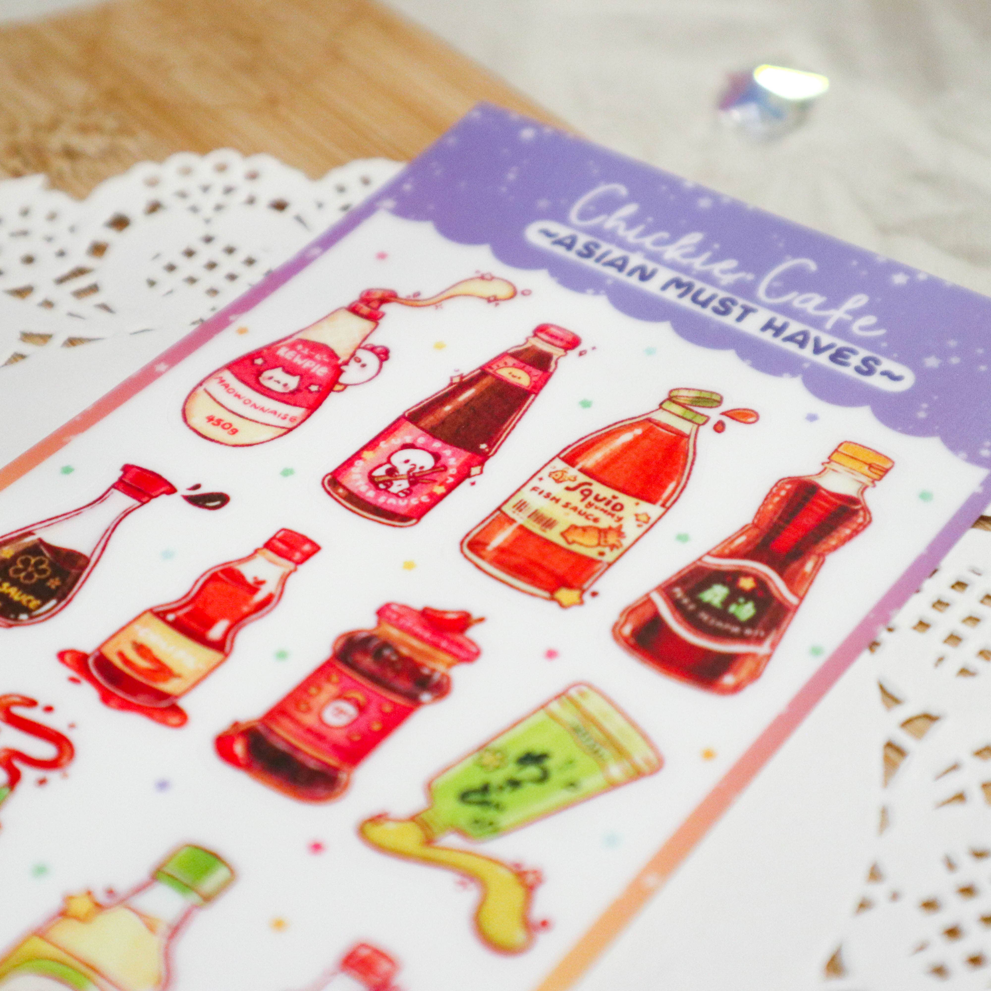 Chickie Cafe - Wholesale Sticker - Asian Must Haves Sticker Sheet0
