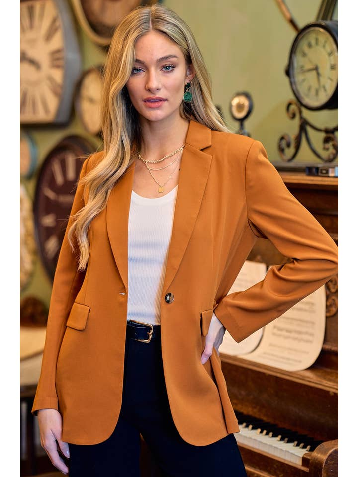 Doe and Rae - Vente Blazer – femme - Blazer ajusté avec poches - 10060J