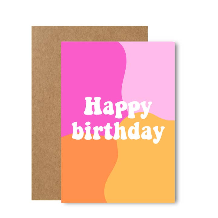 Happy Birthday for wholesale by Girl Haus