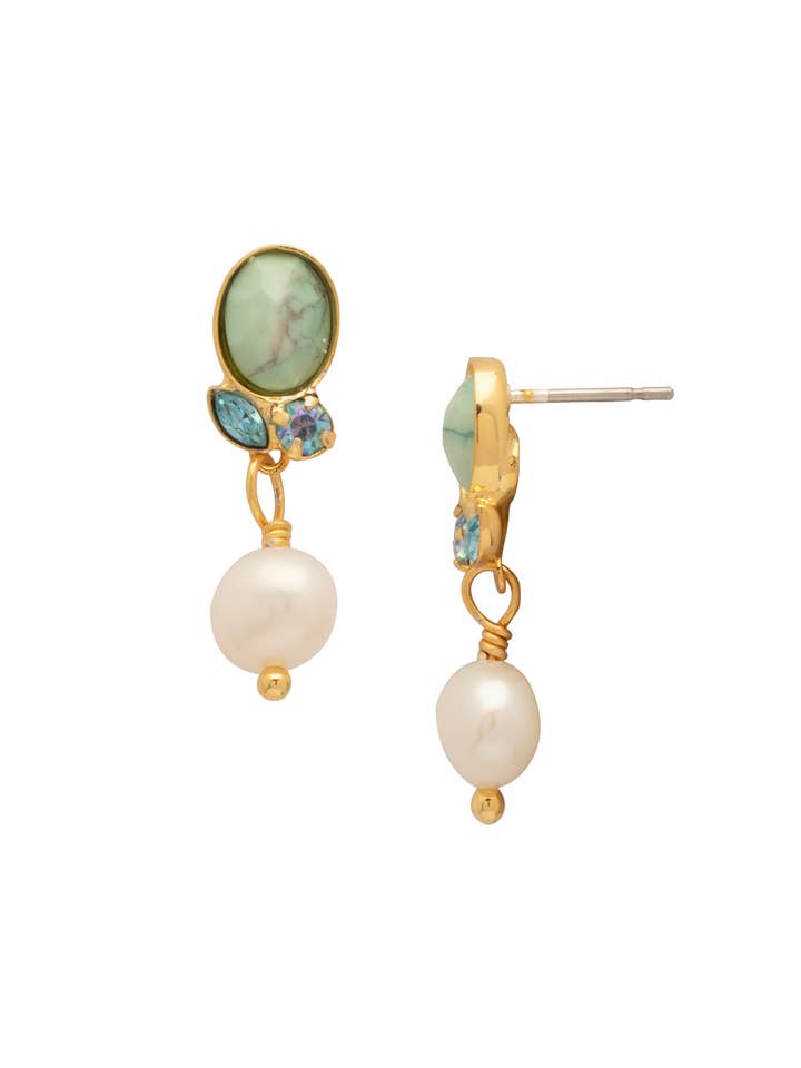 Boucles d'oreilles pendantes Montauk - EGE9BGCSD pour la vente par Sorrelli