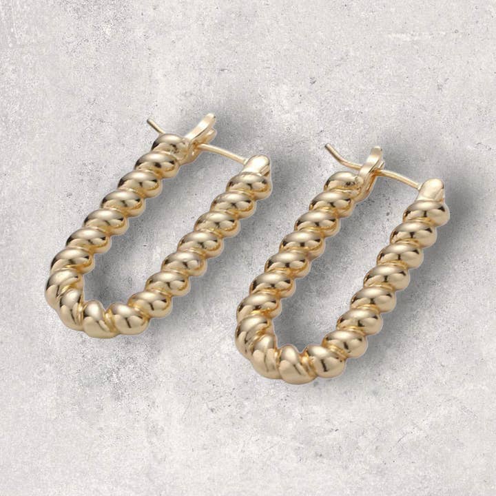 Boucles d'oreilles Allie pour la vente par Lock + Loring Jewelry