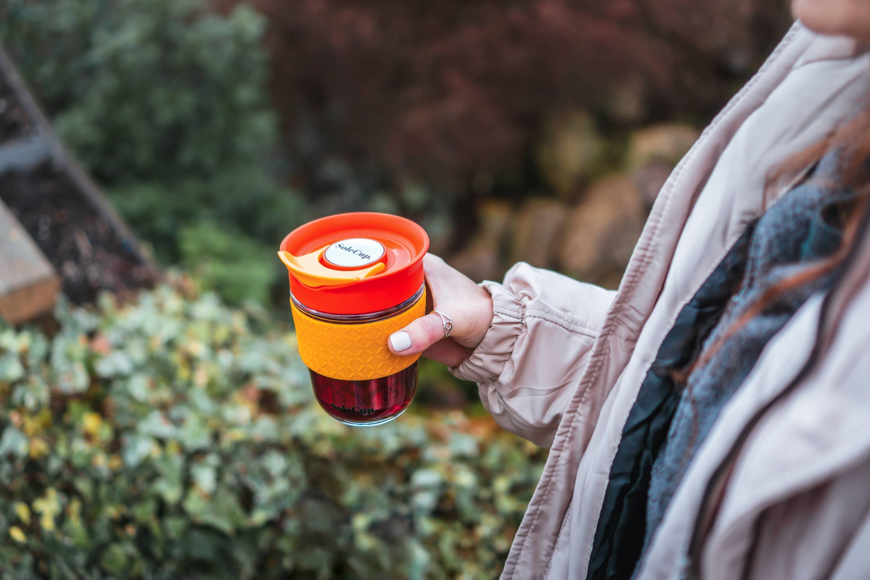 SoleCup – wholesale Insulated mug/tumbler – SoleCup 12oz Multi-Purpose Travel Mug - Glass Reusable Cup4