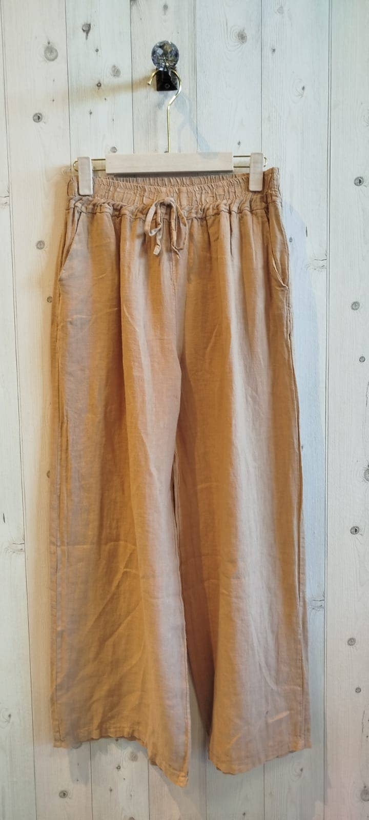 Linen & More - Vente Pantalon – femme - REF 15837 PANTALON DROIT 100 % LIN15