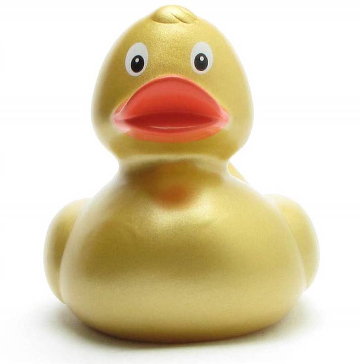 Duckshop – wholesale Bath toy – Baby – Rubber Duck Ursula gold - rubber duck