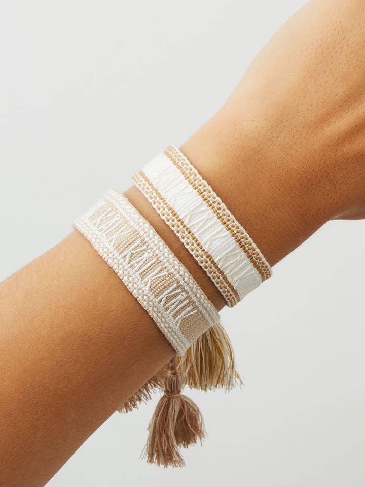 Off-The-Kalk witte armband voor wholesale door Kalk Store