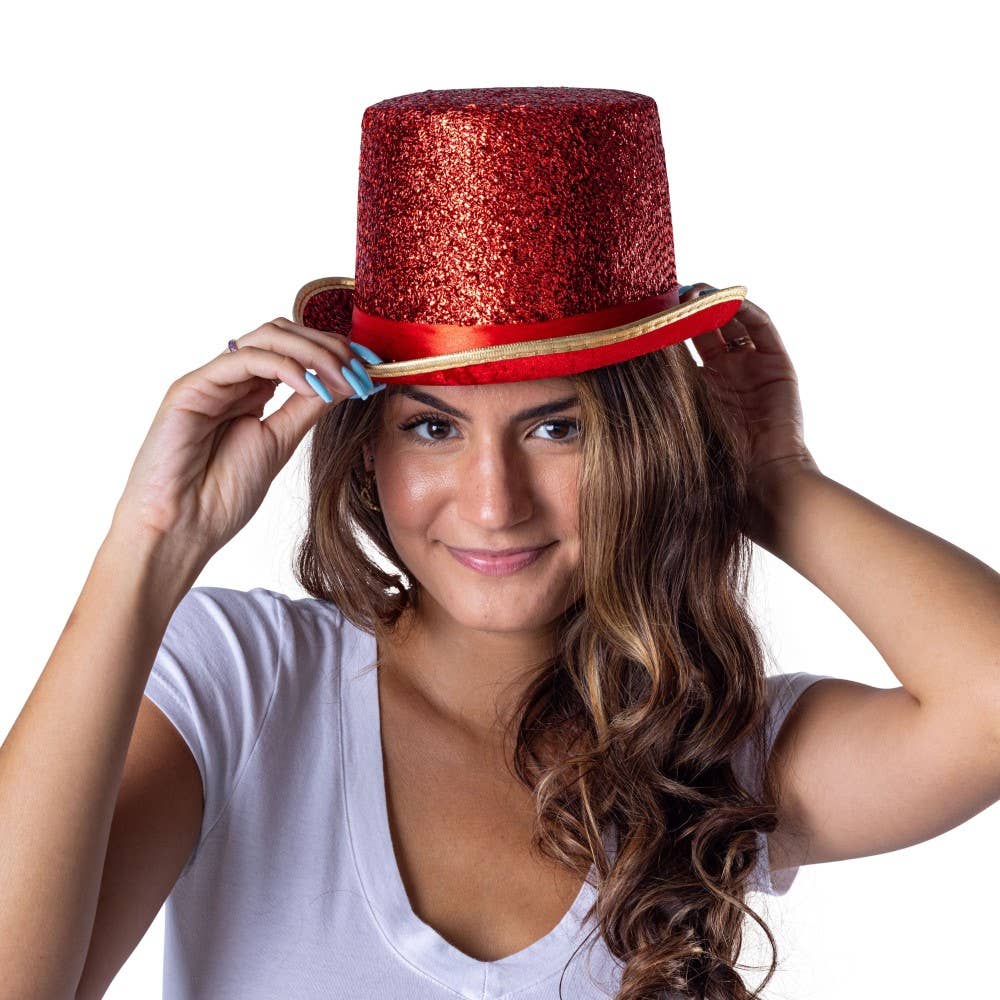 Dress Up America – Großhandel Kostüm – Erwachsene – Roter Zylinder1