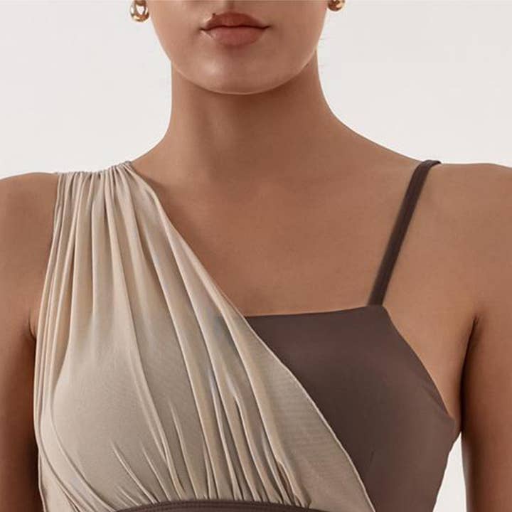 Asymmetrical Layered Cropped Tank Top and other Purchase Wholesale spandex tank tops. Free Returns & Net 60 Terms on Faire trending on Faire.