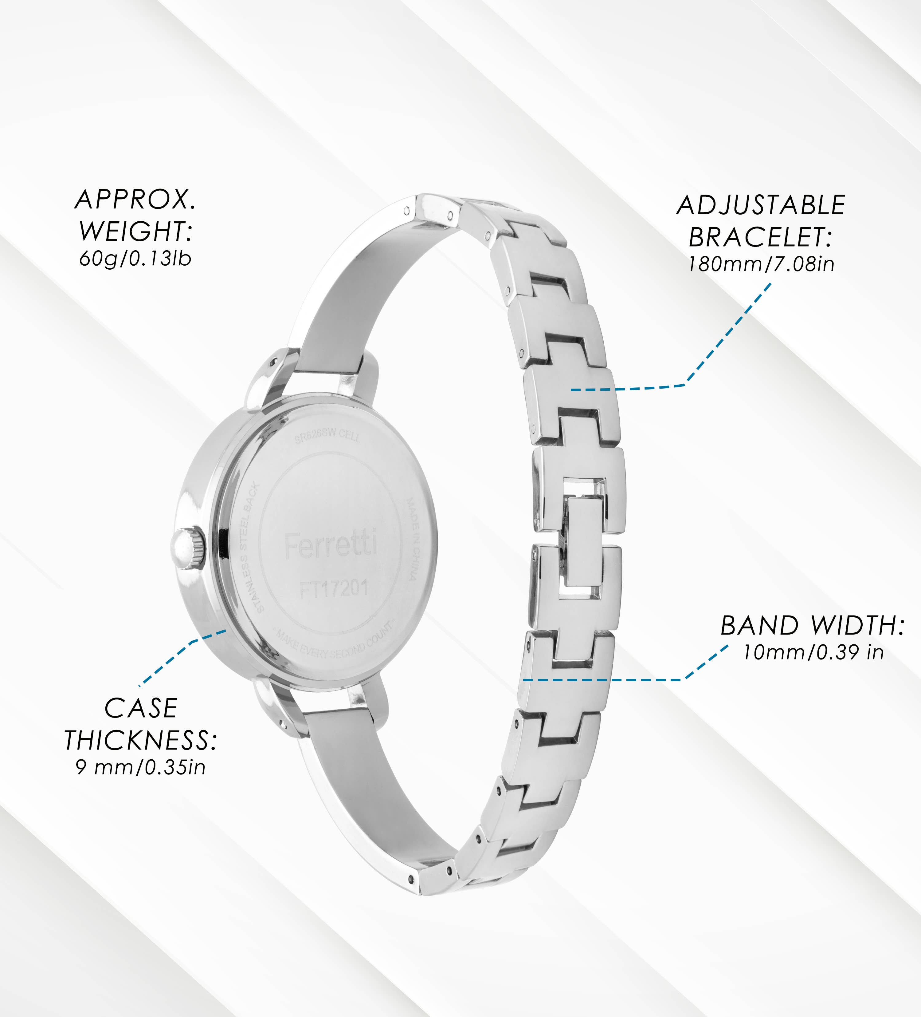 Marciano Watches – Großhandel Armbanduhr – Damen – Ferretti Damenuhr mit dünnem Armband und modischem Gehäuse | FT1725