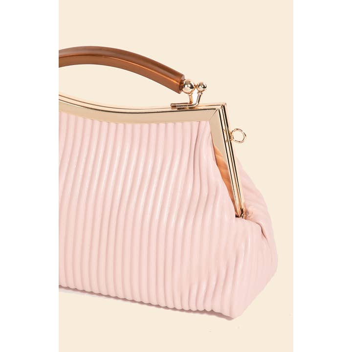 Anarchy Street - Wholesale Top Handle Bag - Women's - Ribbed Texture Fashion Handbag