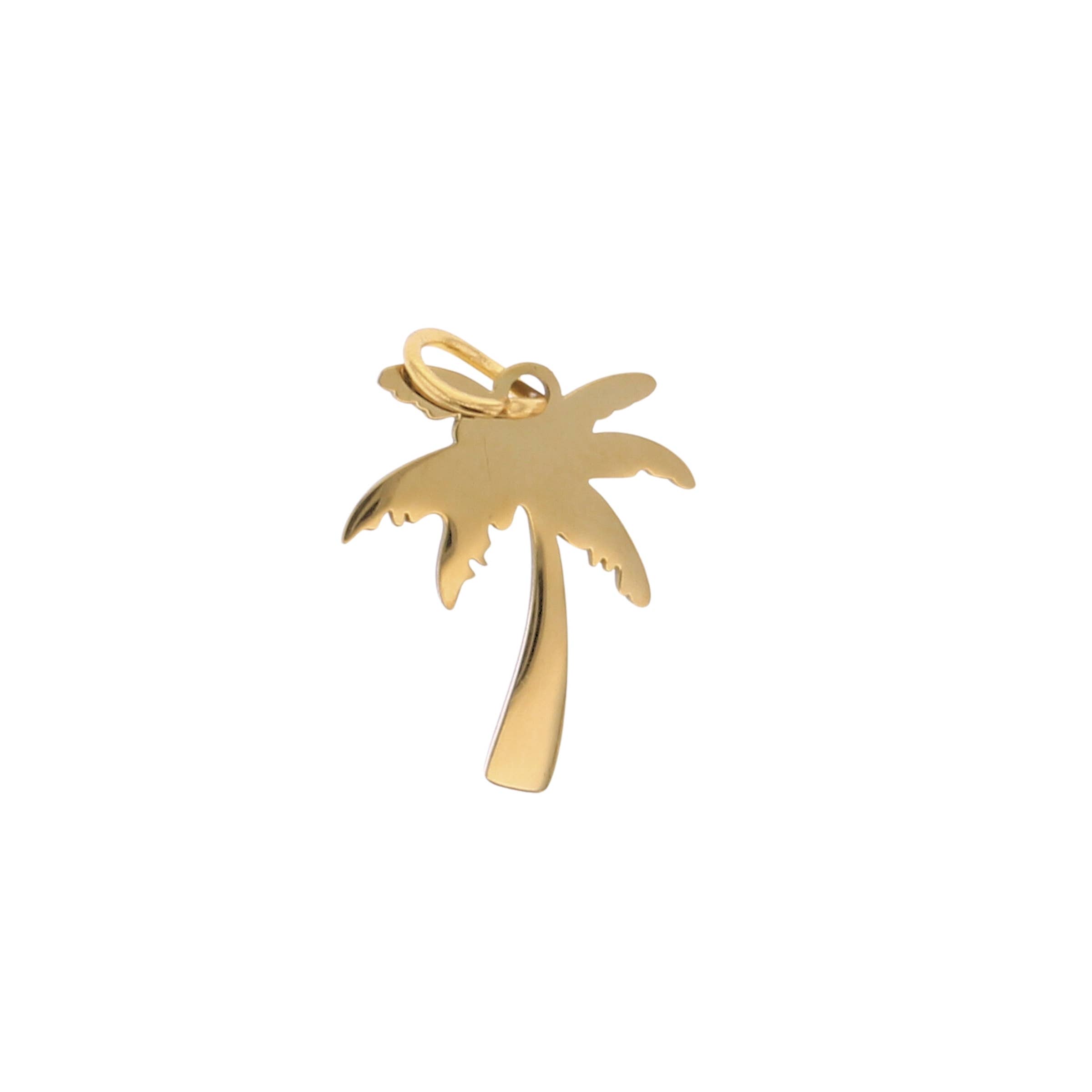 Lotus Jewelry Studio - Wholesale Individual Charm/Pendant - Palm Tree Charm0