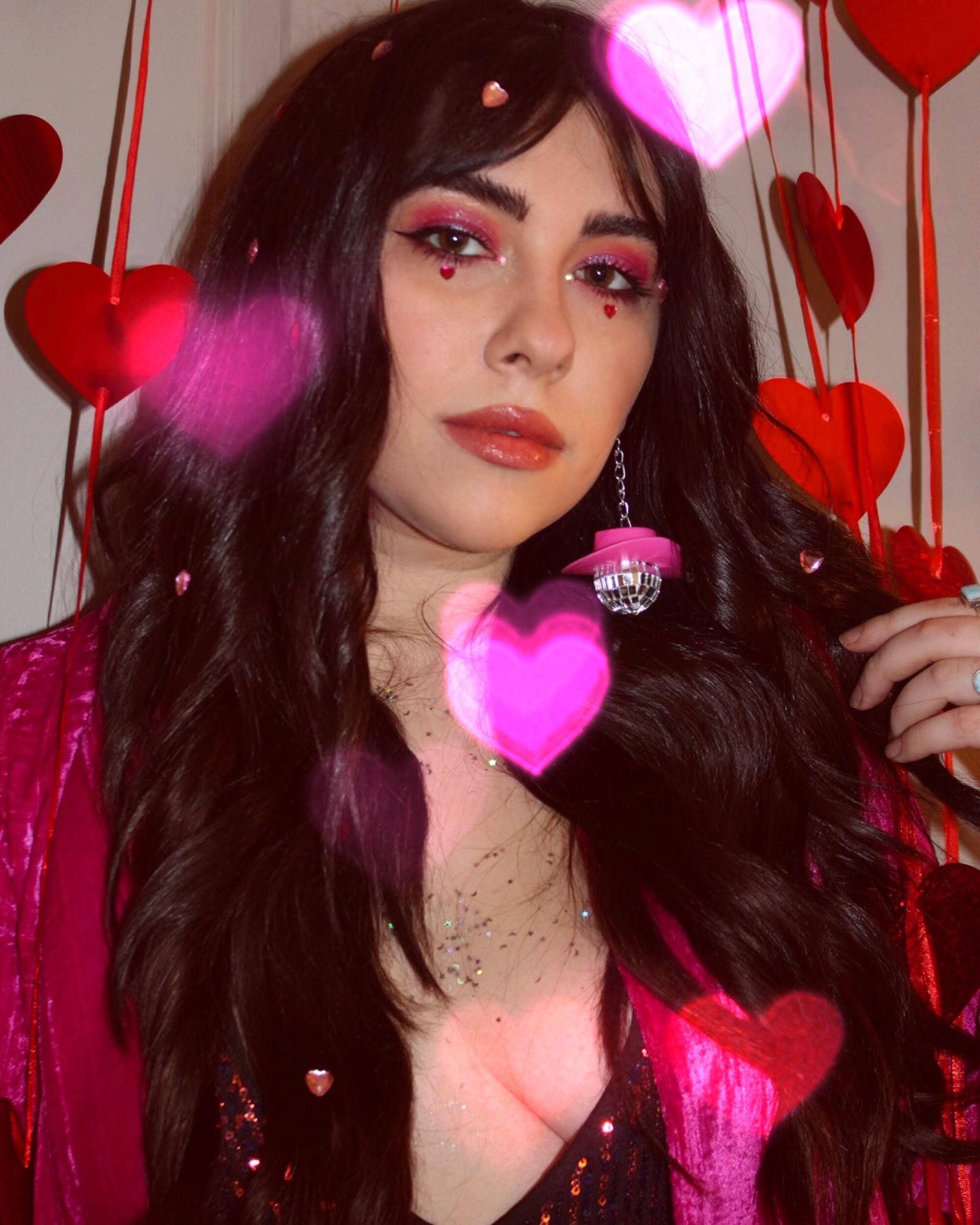 Modern Myth Jewelry - Vente Boucles d'oreilles pendantes - Boucles d'oreilles Disco Cowgirl/Space Cowgirl (L'original)3