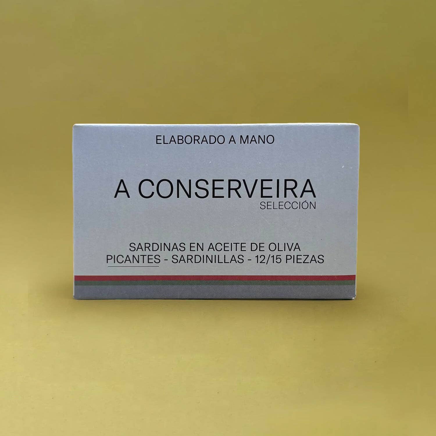 Lata - Wholesale Tinned Fish - A Conserveira Selección Small Sardines in Spicy Olive Oil 12/15 pieces