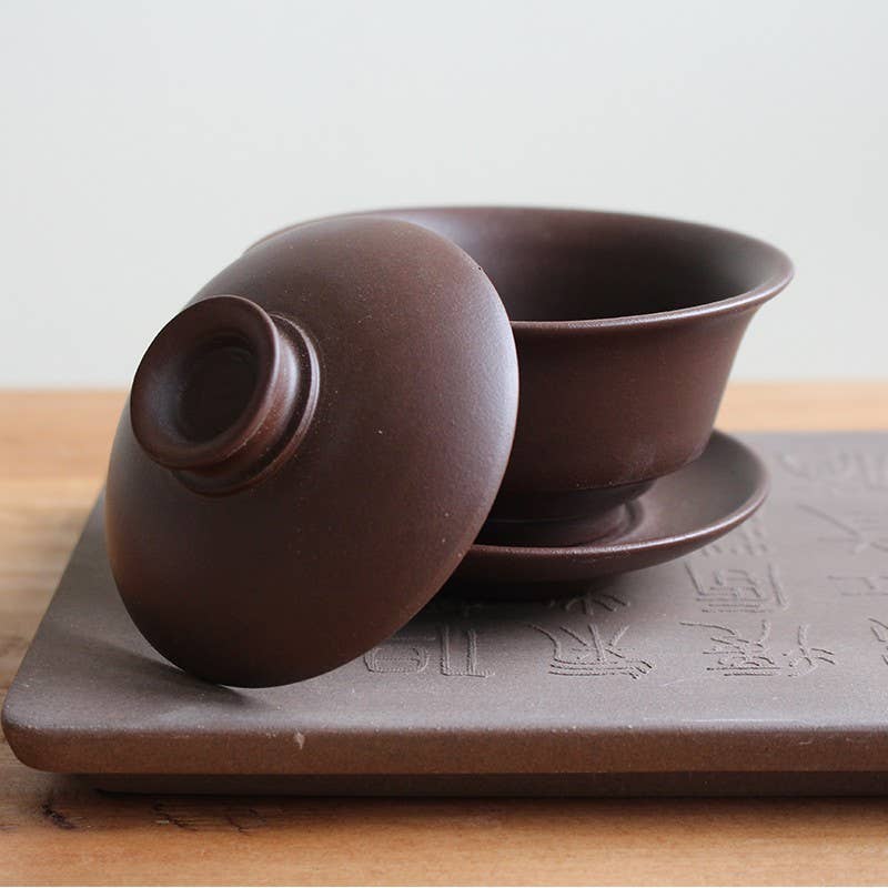 Tea soul - Wholesale Tea Pot - Traditional Yixing clay gaiwan 110 ml2