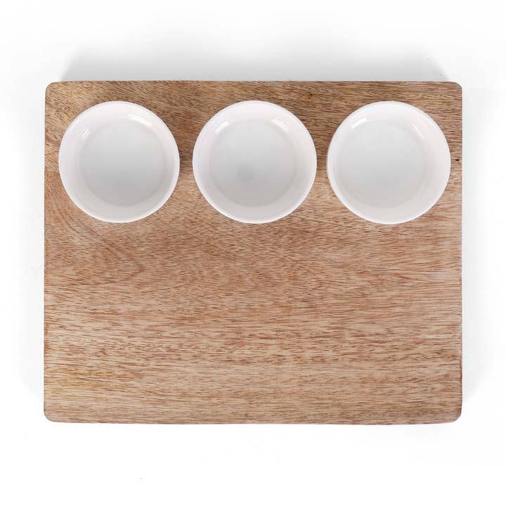 Bounty Cheese Board & Pickle Platter for wholesale by INOX artisans