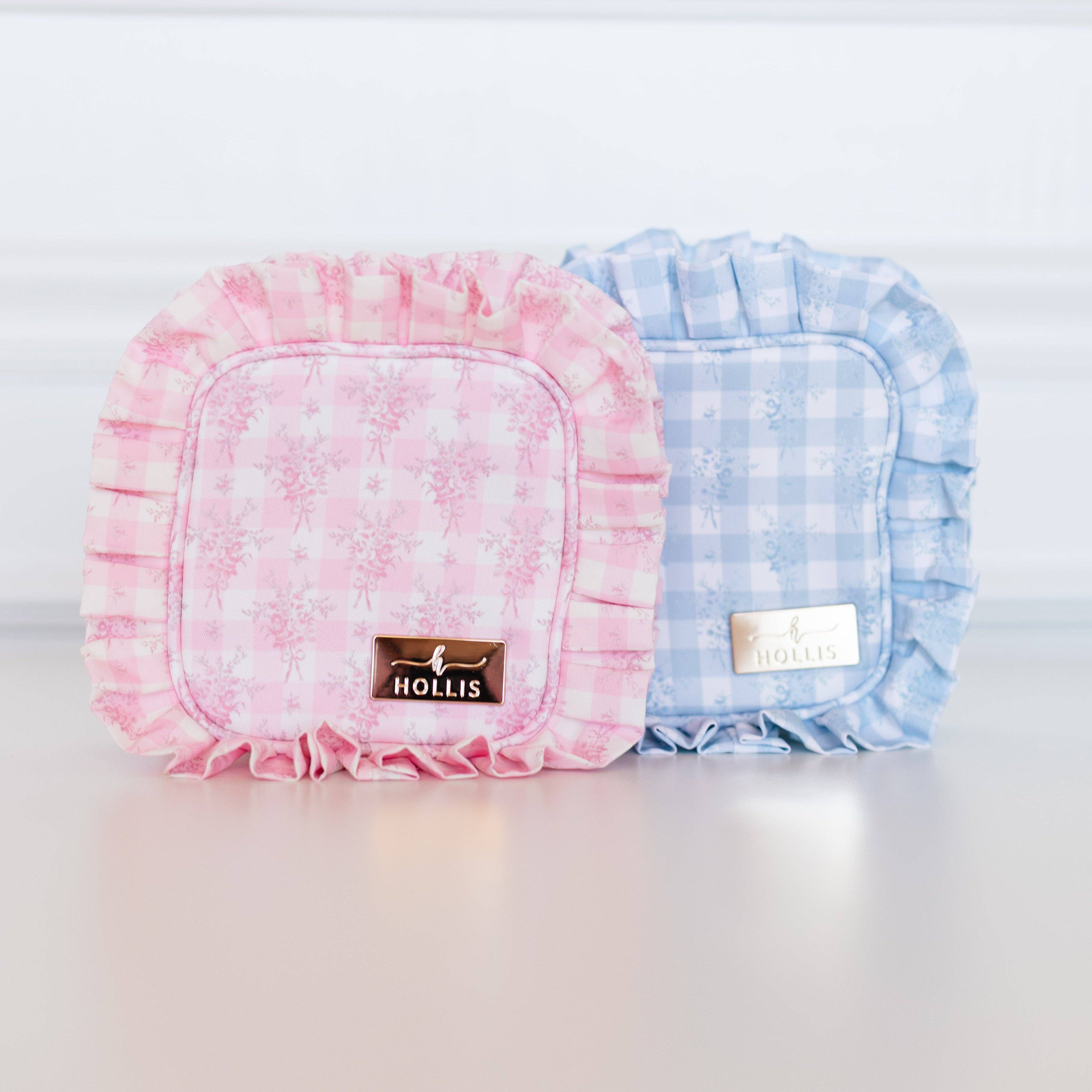 Hollis - Wholesale Pouch - Women's - Ruffled Nylon Tech Organizer4