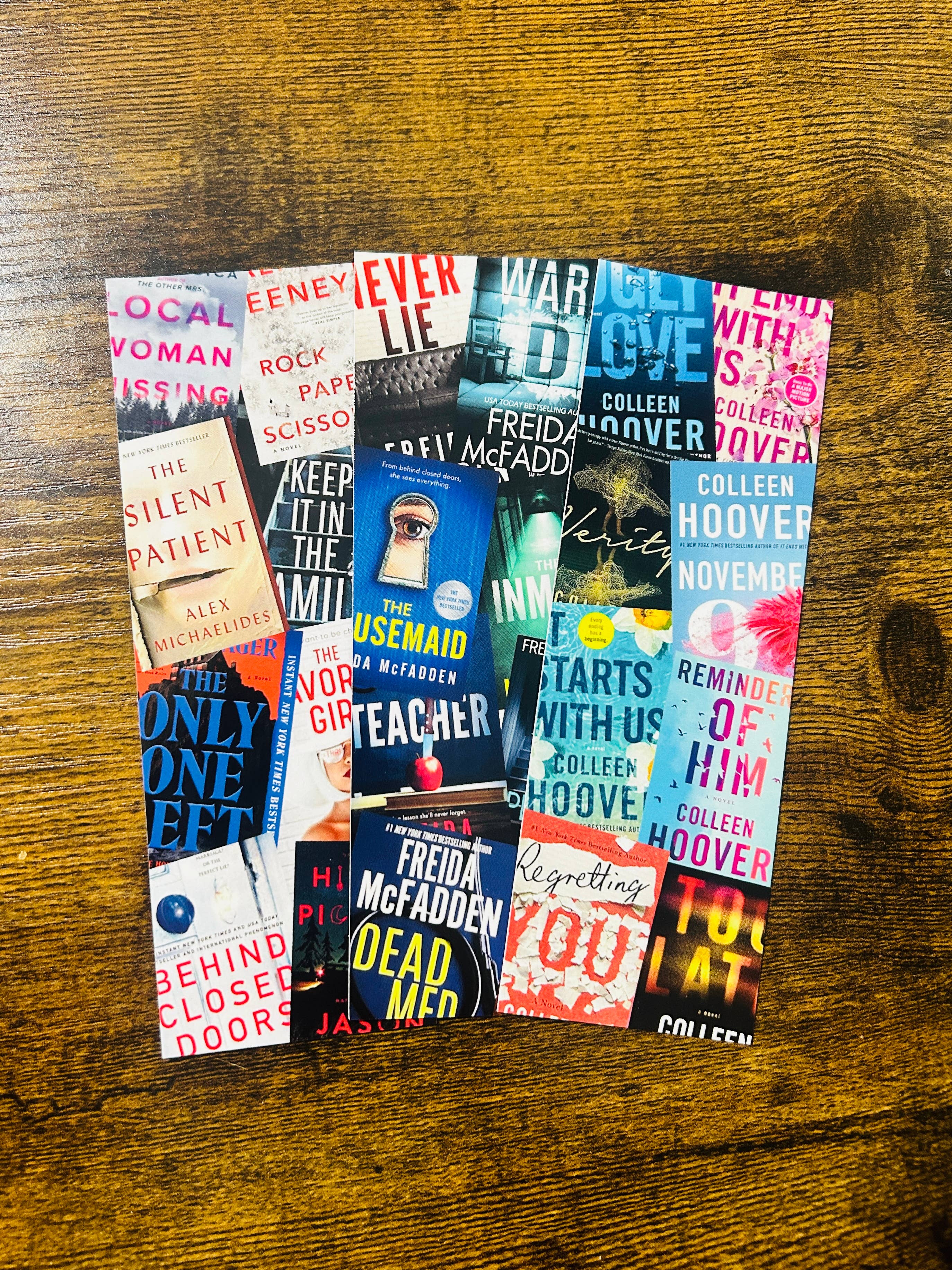 S and S Stickers - Wholesale Bookmark - Colleen Hoover Romance Bookmark2