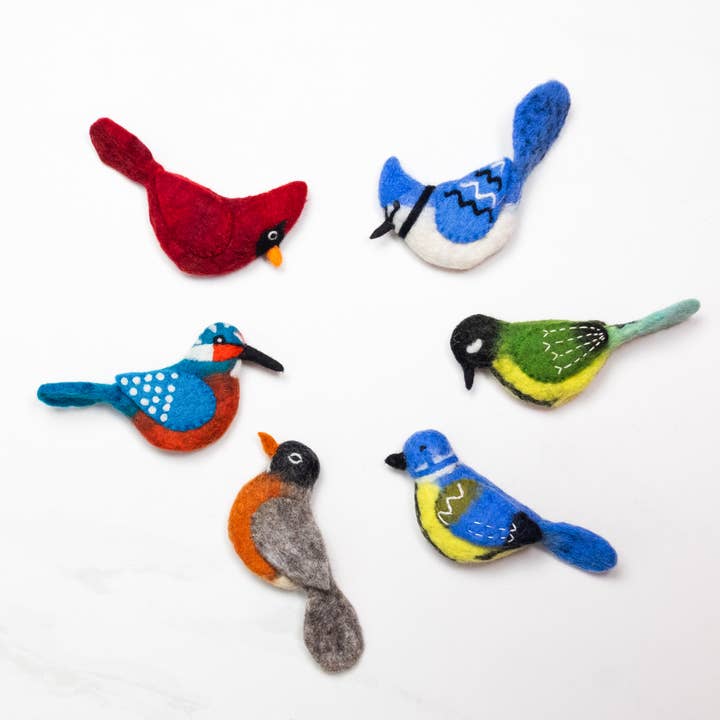 Finger Puppets - Birds - Assorted for wholesale by The Winding Road
