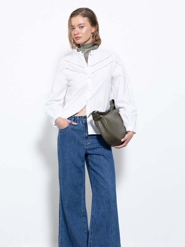 Effen spijkerbroek (409136-45) voor wholesale door Lanidor