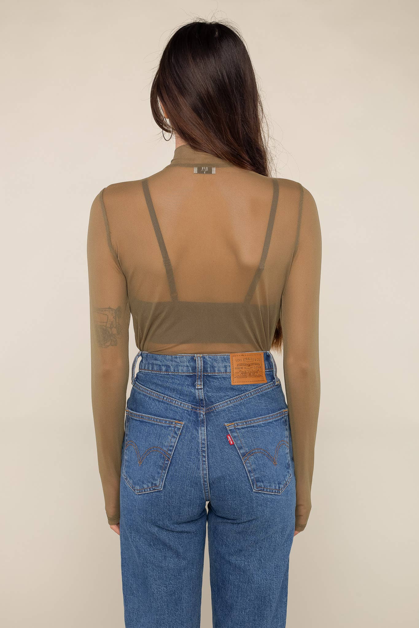 NLT – Top de malha - Mulher por atacado – Top de malha com gola mockneck - Plus Size8