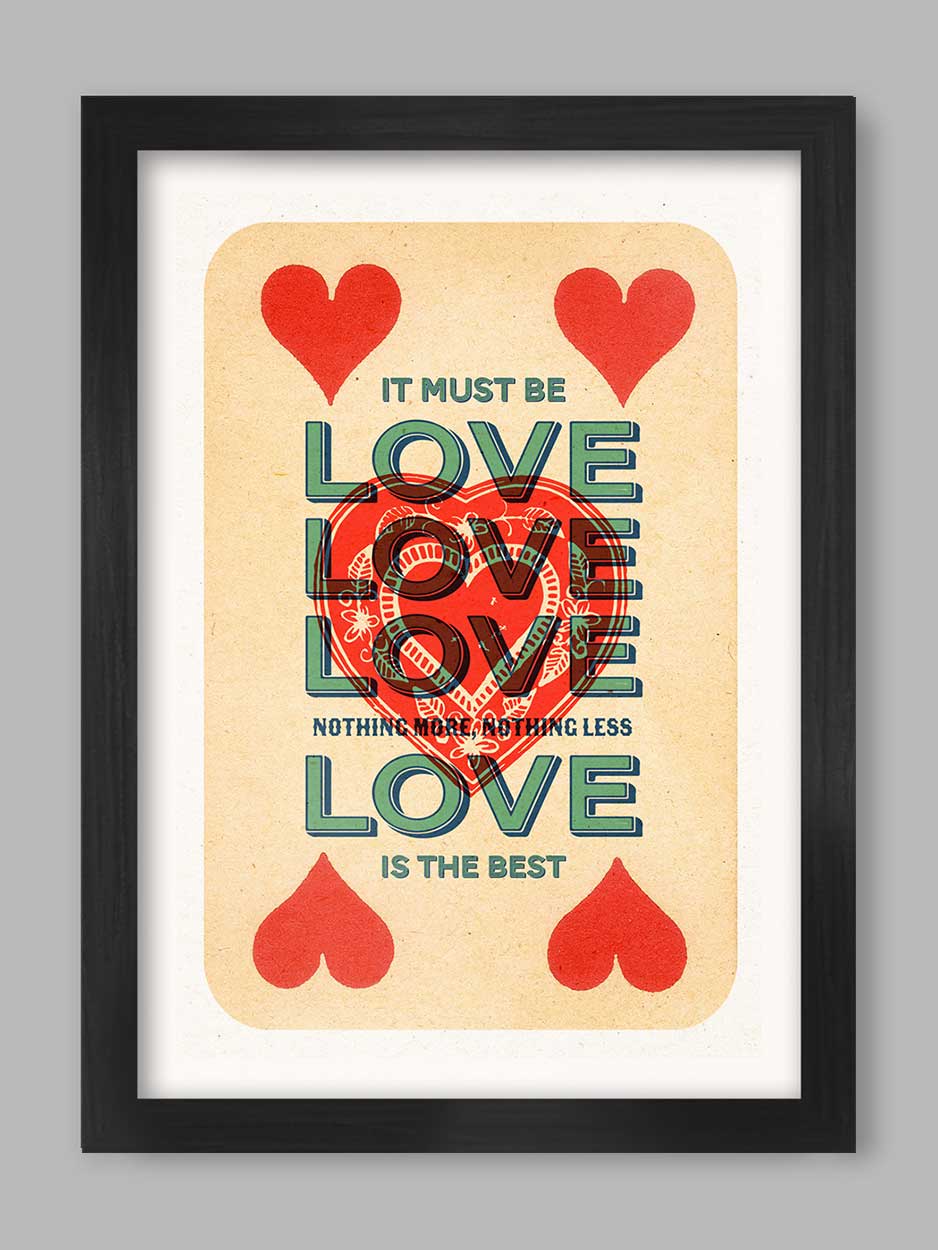 The Northern Line - Wholesale Art Print - It Must Be Love Music Print