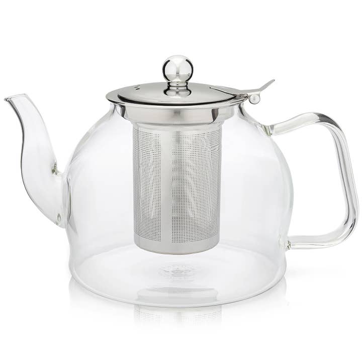 Teabloom - Wholesale Tea Pot - Teabloom Dublin Glass Teapot With Removable Infuser