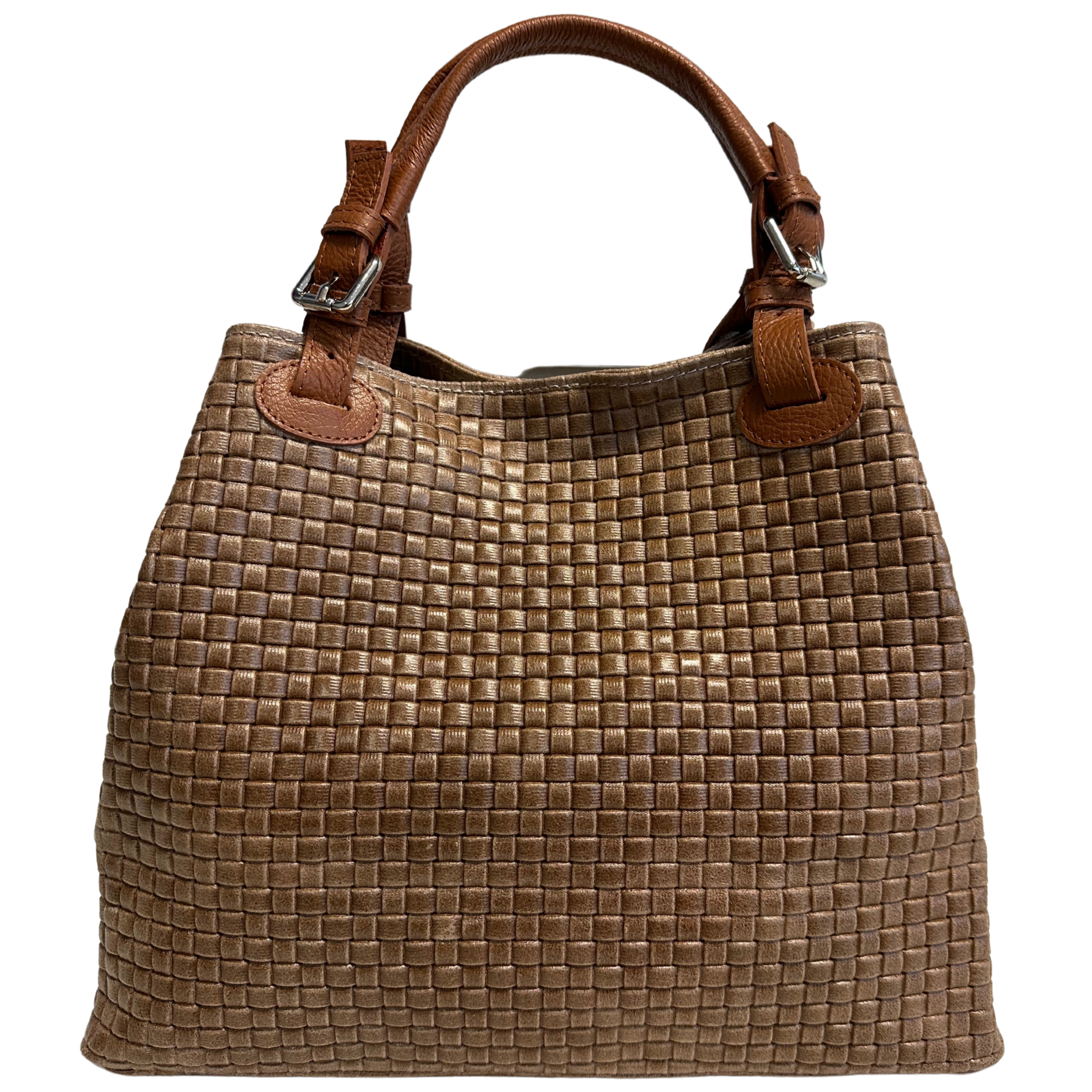 MODARNO - Wholesale Top Handle Bag - Women's - Modarno Women's Woven Print Handbag with Shoulder Strap8