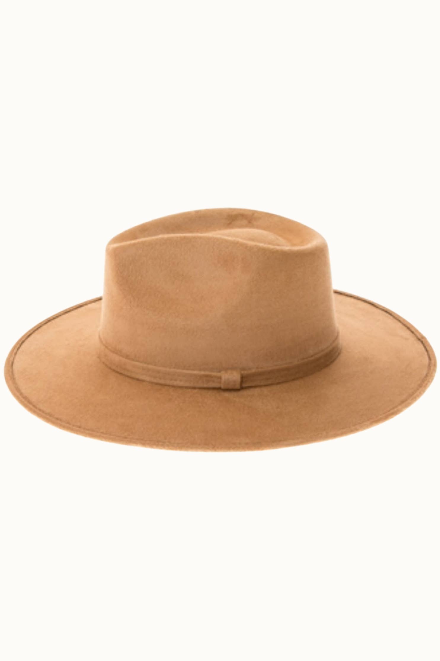 Olive & Pique – wholesale Fedora – Women’s – Vegan Suede Rancher Hat 3.5" Brim, Unisex, OSFM0
