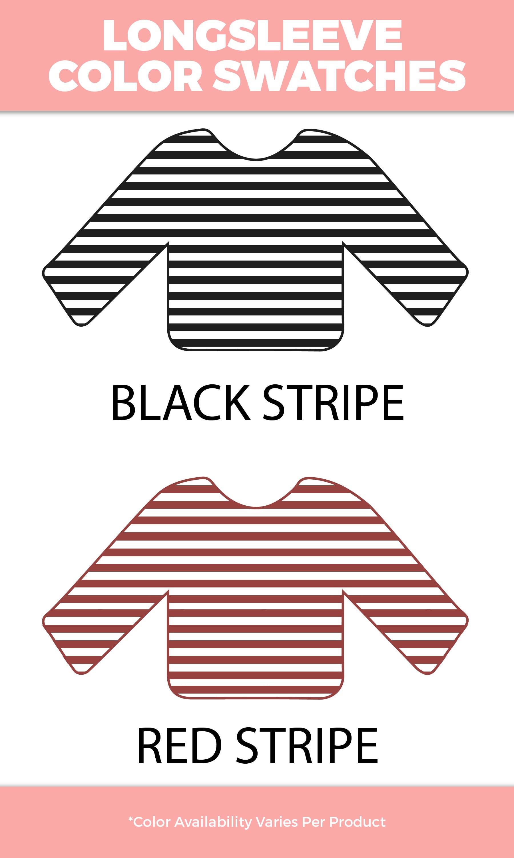 Sugar Stitch - Wholesale T-Shirt (Graphic) - Unisex - Christmas Collage LS Edgy Striped Graphic Shirt2