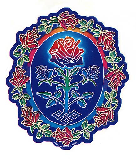 Gypsy Rose – Großhandel Aufkleber – Der Rosen-Aufkleber0