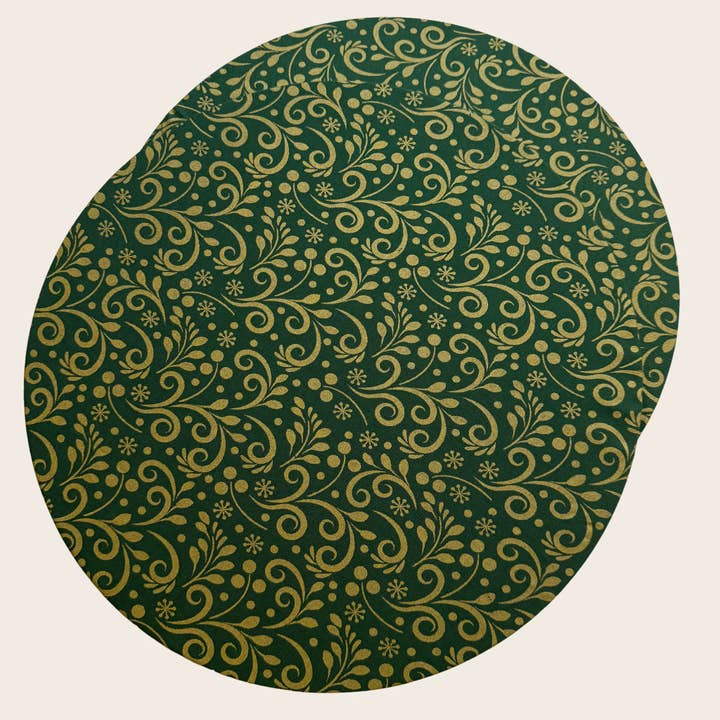 Placemat Cover Christmas Pine - Washable for wholesale by The Table Narrative