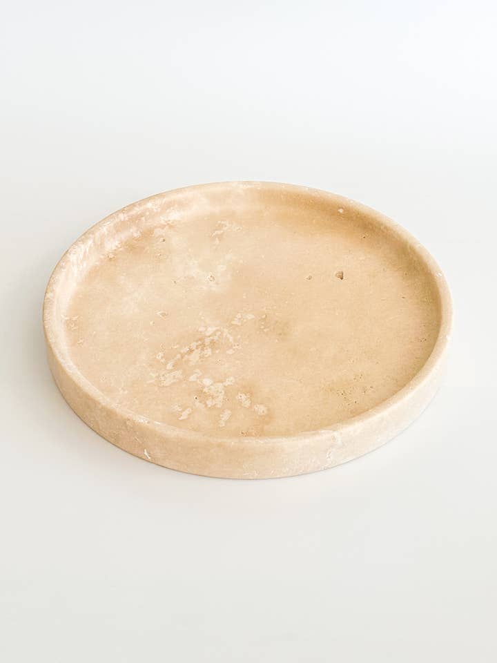 Vassoio in travertino per la vendita all'ingrosso da parte di Urban Society Studio