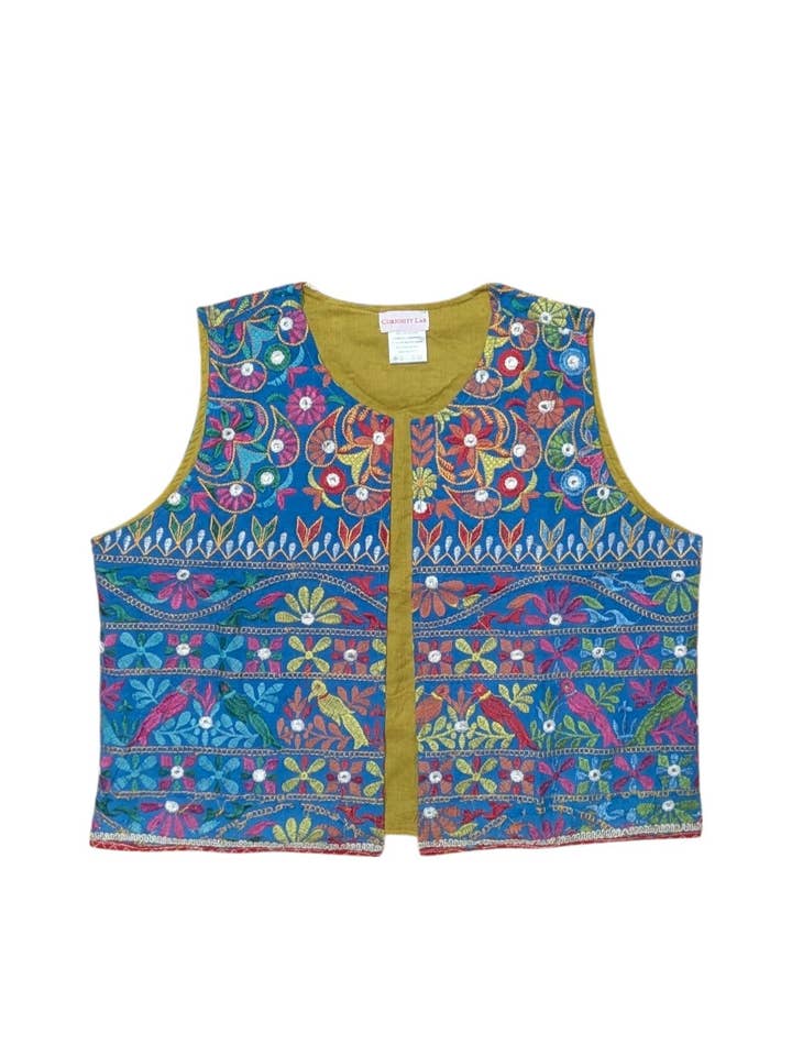 Lengha Vest for wholesale by Curiosity Lab