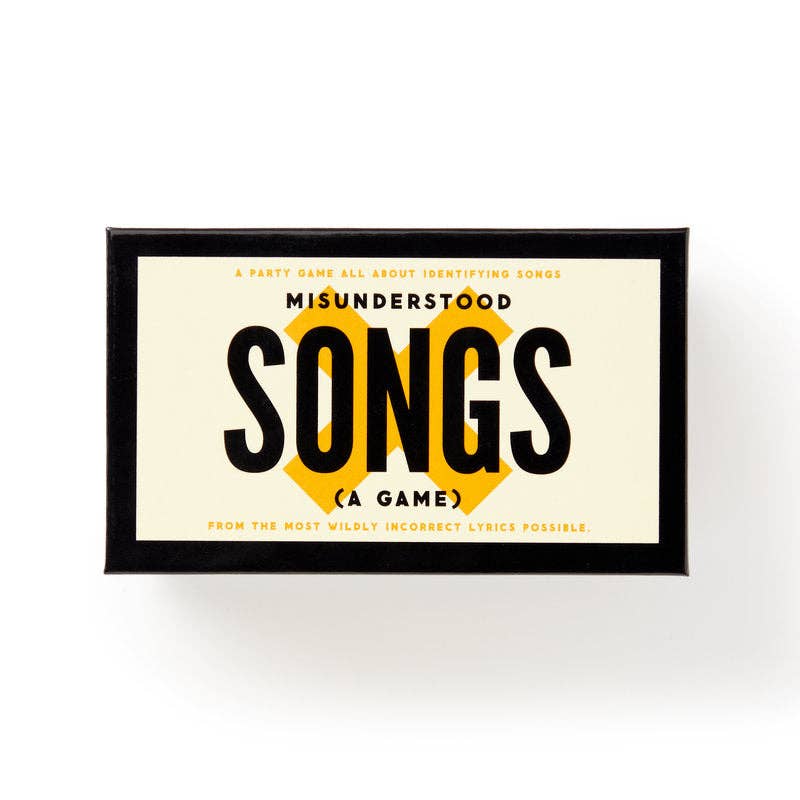 Abrams & Chronicle Books – wholesale Card game – Misunderstood Songs Game0