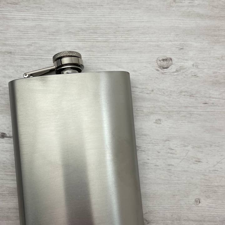 Hazel Grove Customs - Wholesale Flask - Blank Stainless Steel Flask, 8 oz Flask0