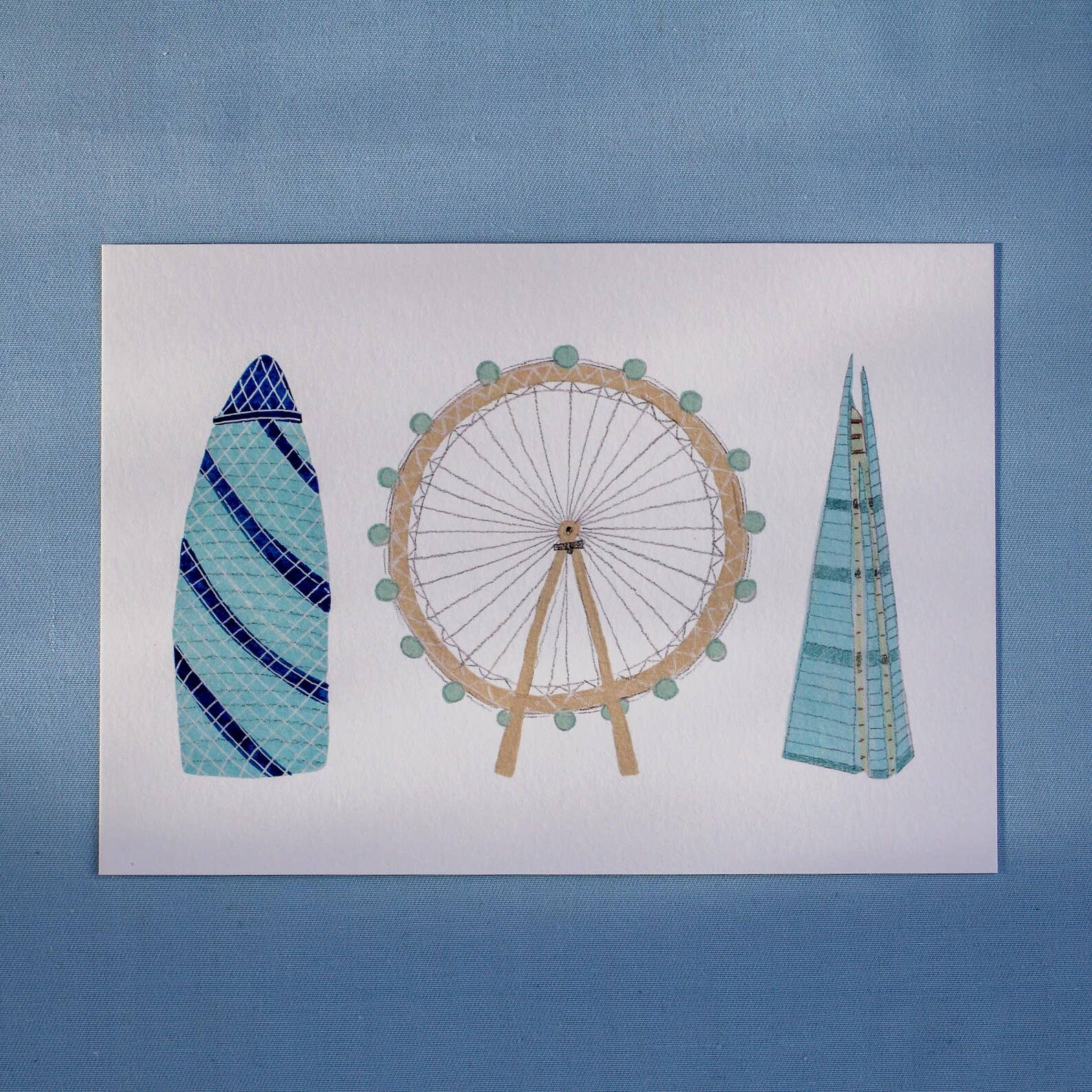 Emma Holmes Art - Wholesale Art Print - Modern London - Art Print1