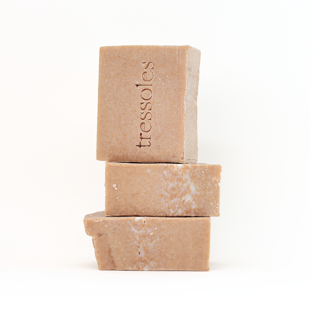 Tres Soles Natural Beauty - Wholesale Bar Soap - Pink clay body soap2