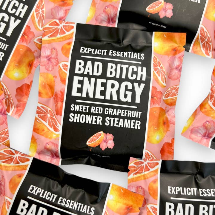 Explicit Essentials - Wholesale Shower Steamer/Bomb - Bad Bitch Energy Shower Puck13