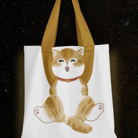 Cat Tote Bag for wholesale by Azura Magic