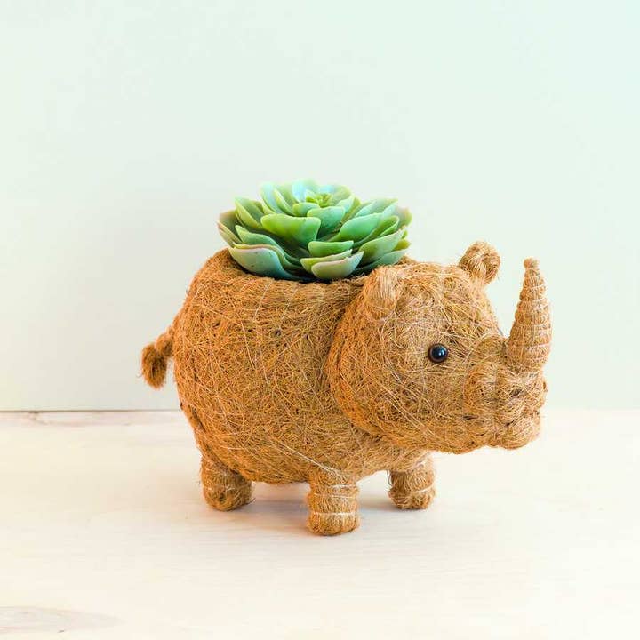 LIKHÂ – Engroshandel Plantekrukke – Rhino Planter - Coco Coir Pot | LIKHA | feriegave
