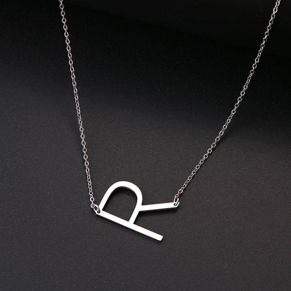 Alora Boutique Inc. - Wholesale Pendant/Charm Necklace - Monogram Collection Initial Necklace16