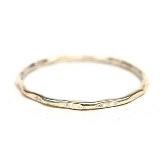 Fair Anita - Wholesale Band/Stacked Ring - Sterling Stacking Rings - Textured0