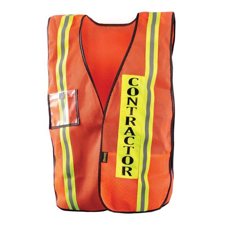 Colete de segurança de empreiteiro de malha de alta visibilidade por atacado de Hyperkewl / Miracool Occunomix