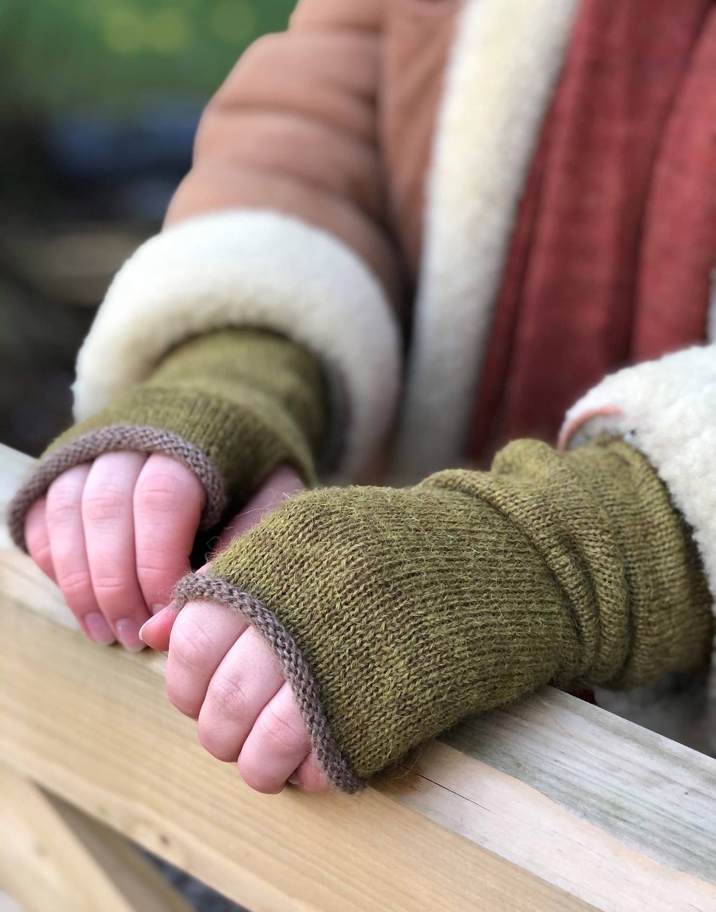 Samantha Holmes Alpaca Clothing and Gifts - Vendita all'ingrosso Muffole - Donna - Lunghi guanti senza dita in alpaca17