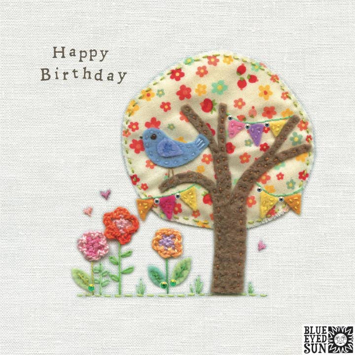 Birthday Tree - Touchy Feely for wholesale by Blue Eyed Sun