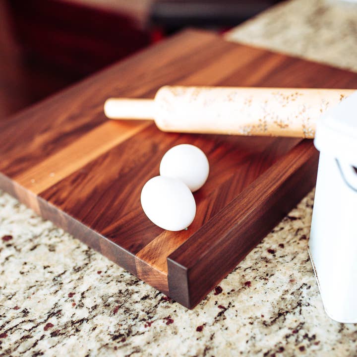 Walnut Pastry Board Small for wholesale by Bill's Custom Builds