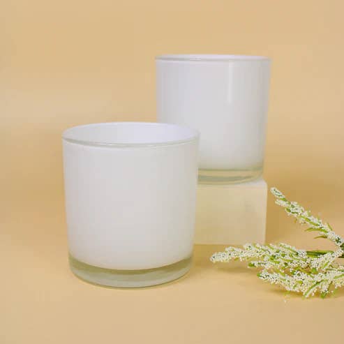 General Wax - Candle Making Supplies - Venta al por mayor Candelabros - Tarro de vidrio Monticiano Milk White para velas, 9,5 oz (270 g)3