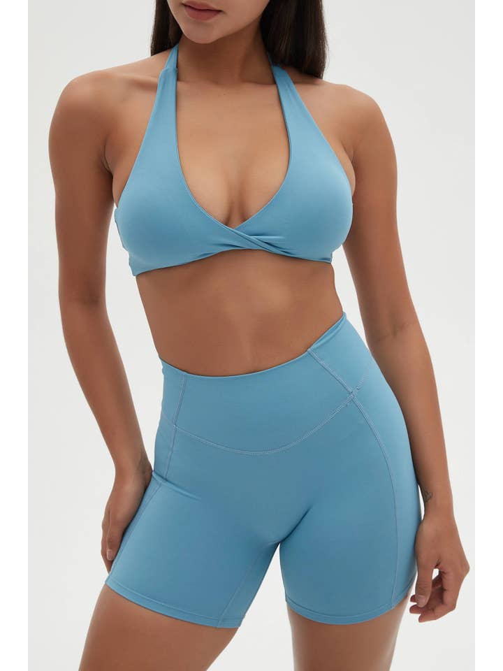 Mantra Active - Vendita all'ingrosso Reggiseno sportivo - Donna - Reggiseno Sportivo con Nodo Frontale e Schiena Aperta Chloe5