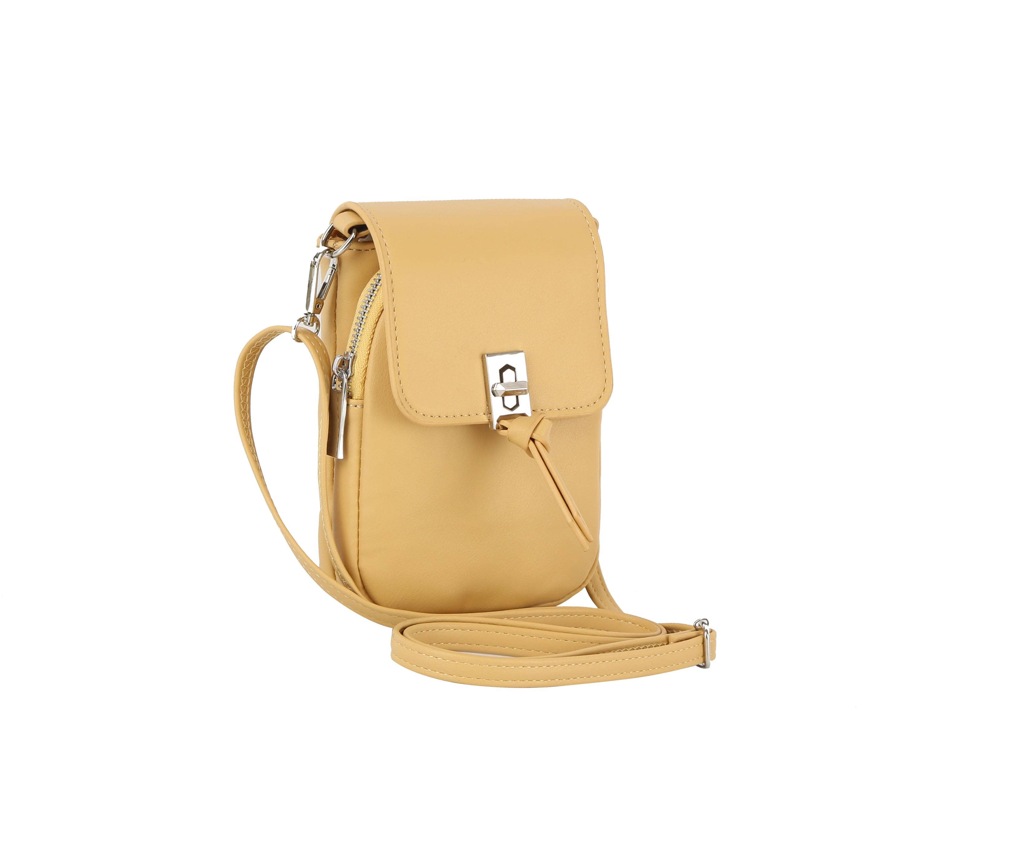 Handbag Factory Corp - Wholesale Crossbody Bag - Women's - Metal closure phone crossbody8